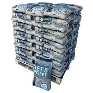 Premium Holzpellets DIN plus A1 - Palette 975 kg