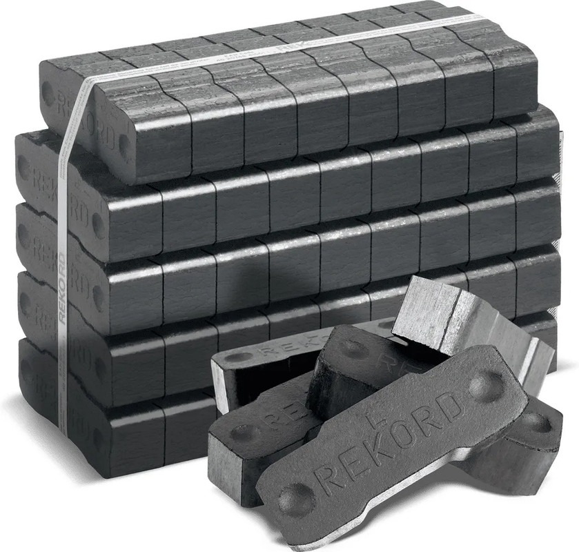 REKORD® Braunkohlebriketts – 1000 kg Palette (40 x 25 kg) – Bild 2